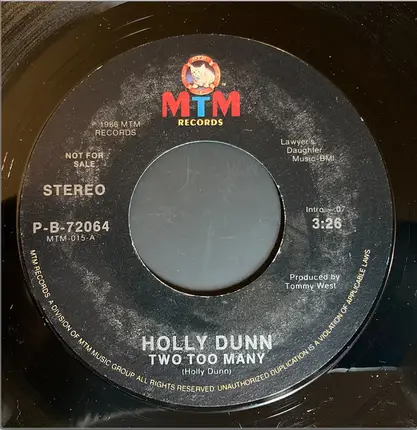 Holly Dunn - Two Too Many