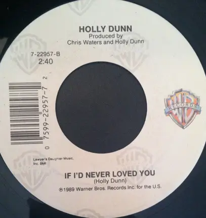 Holly Dunn - Are You Ever Gonna Love Me