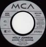 7inch Vinyl Single - Holly Johnson - Across The Universe