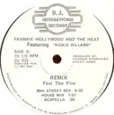 12inch Vinyl Single - Hollywood And The Heat Featuring Ricky Dillard - Remix Feel The Fire