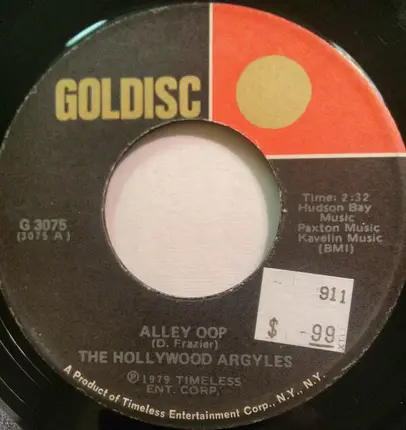 Hollywood Argyles , Johnny Thunder - Alley Oop / Loop De Loop