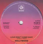 7inch Vinyl Single - Hollywood - Open Your Heart - Company sleeve
