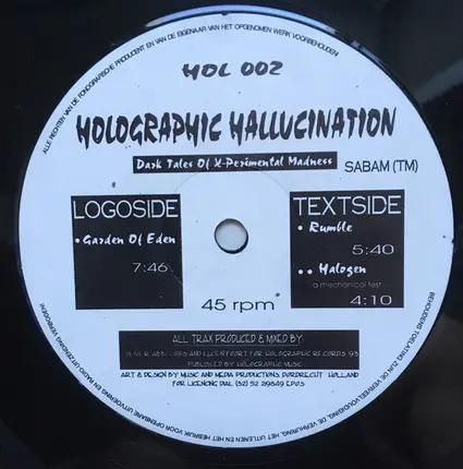 Holographic Hallucination - Dark Tales Of X-Perimental Madness