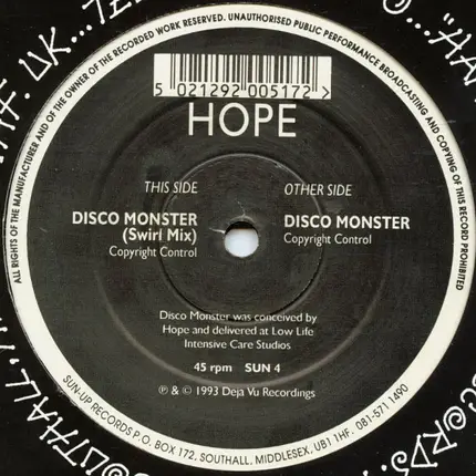 Hope - Disco Monster