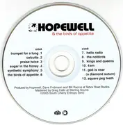 CD - Hopewell - Hopewell & The Birds Of Appetite