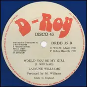 Hopeton James - Give All Your Love / Would You Be My Girl