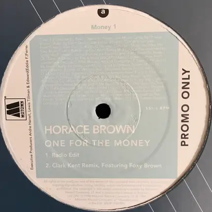 Horace Brown - One For The Money (Remixes)