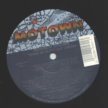 Horace Brown - 'Things We Do For Love' Remixes