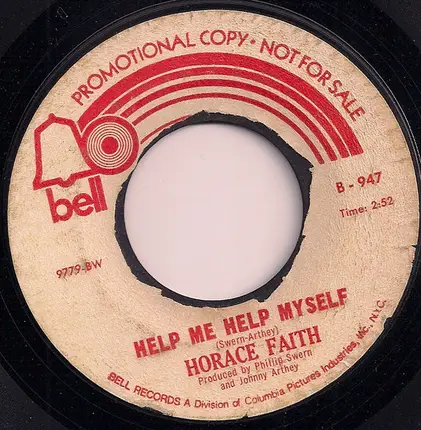 Horace Faith - black pearl / help me help myself
