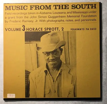 Horace Sprott - Music From The South Volume 3 Horace Sprott, 2