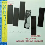 Horace Parlan Quintet - Speakin' My Piece