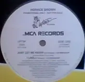 Horace Brown - Just Let Me Know