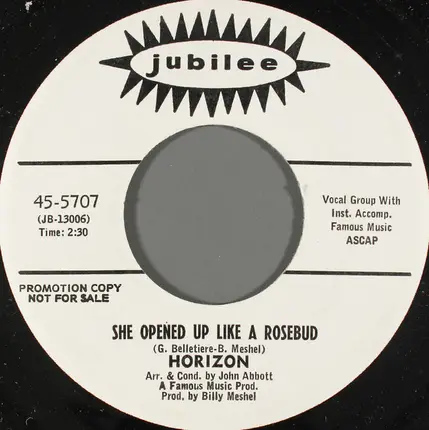 Horizon - She Opened Up Like A Rosebud
