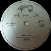 12inch Vinyl Single - Horizon - Days