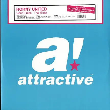 Horny United - Good Times (The Mixes)