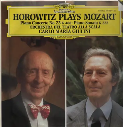 Horowitz - Plays Mozart - Piano Concerto no. 23, Piano Sonata K. 333