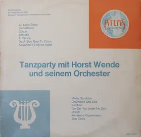 Horst Wende Und Sein Orchester - Tanzparty Mit Horst Wende Und Seinem Orchester