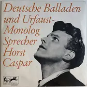 10'' - Horst Caspar - Deutsche Balladen Und Urfaust-Monolog - Mono