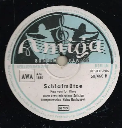 Horst Ernst Und Seine Solisten - Heut' Liegt Was In Der Luft / Schlafmütze