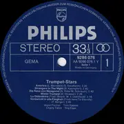 Double LP - Horst Fischer , Toni Rabold , Charly Tabor , Roy Etzel - Trumpet Stars - Gatefold cover