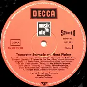 LP - Horst Fischer - Trompeten-Serenade