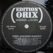 LP - Horst Jankowski Quartett / Horst Jankowski With Berni's Swing Five - Horst Jankowski Quartett / Horst Jankowski With Berni's Swing Five