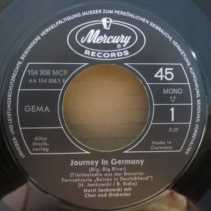 Horst Jankowski - Journey In Germany