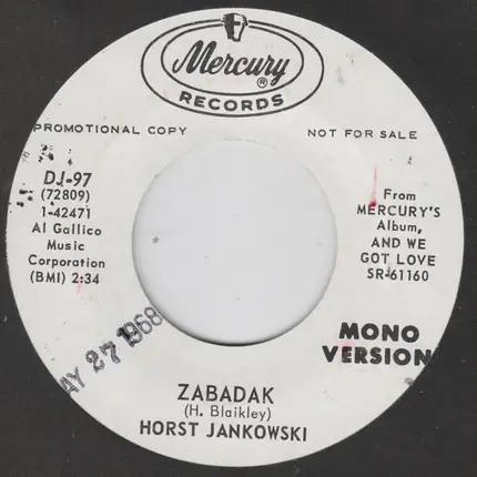 Horst Jankowski - Zabadak