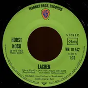 7inch Vinyl Single - Horst Koch - Lachen