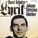 LP - Horst Schulze - Lyrik von Johann Christian Günther