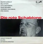 LP - Horst Siebecke - Die rote Schablone