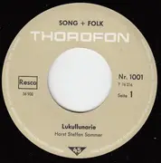 7inch Vinyl Single - Horst Steffen Sommer - Vampirologie / Lukullunarie