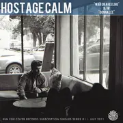 7inch Vinyl Single - Hostage Calm - War On A Feeling / Donna Lee - + green hair comb