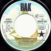 7inch Vinyl Single - Hot Chocolate - It Started With A Kiss