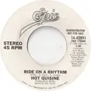 7inch Vinyl Single - Hot Cuisine - Ride On A Rhythm