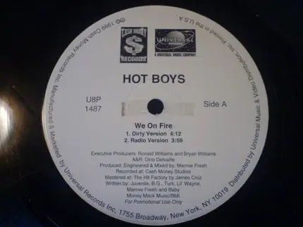 Hot Boys - we on fire