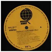 LP - Hot Blood, Disco Family, Sweet Exorcist, a.o. ... - Disco Hits Explosion Vol. 3