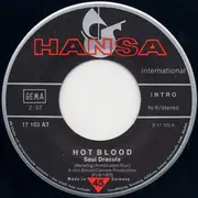 7inch Vinyl Single - Hot Blood - Soul Dracula