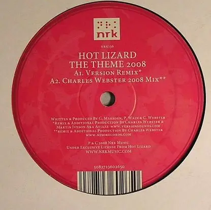 Hot Lizard - The Theme/ C. Craig & C. Webster Rmxs