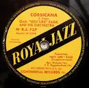 Schellack - Hot Lips Page And His Orchestra - Corsicana / Race Horse Mama Blues