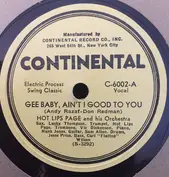 Hot Lips Page And His Orchestra