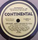 Schellack - Hot Lips Page And His Orchestra - Gee Baby, Ain't I Good To You / The Lady In Bed