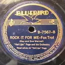 Schellack - Hot Lips Page And His Orchestra - I Let A Song Go Out Of My Heart / Rock It For Me
