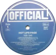 LP - Hot Lips Page - 1938-1940