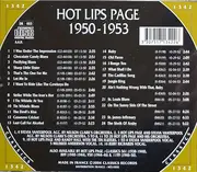 CD - Hot Lips Page - 1950-1953