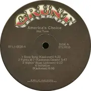LP - Hot Tuna - America's Choice