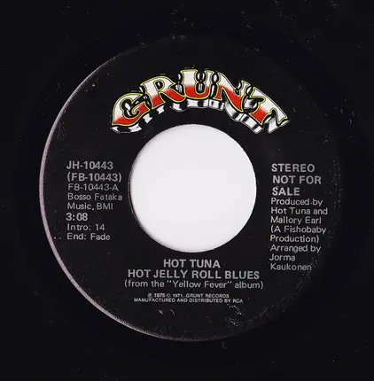 Hot Tuna - Hot Jelly Roll Blues