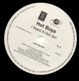 The Hot Boys - I Need A Hot Girl