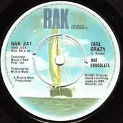 7'' - Hot Chocolate - Girl Crazy