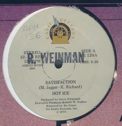 Hot Ice - Satisfaction / Under My Thumb